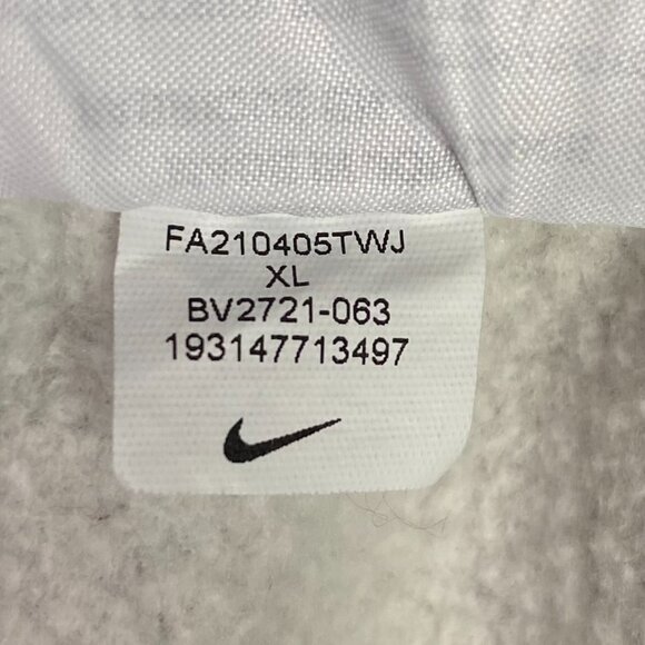 Nike Sportswear Club Fleece Shorts Men's XL Gray Big Swoosh Graphic BV2721-063 - Picture 8 of 13